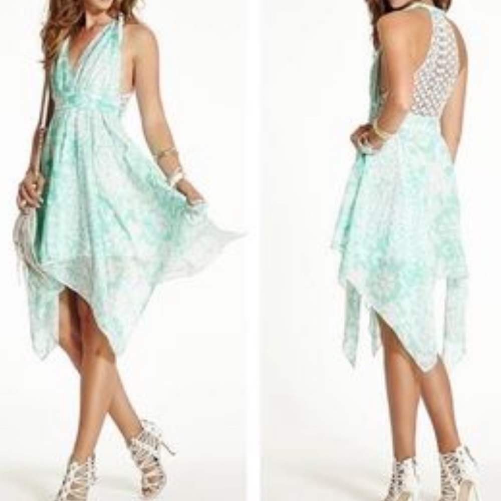 Guess summer flare dress XS